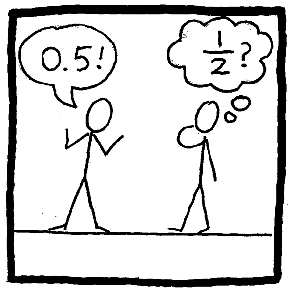 Sample of a cartoon: a single panel.